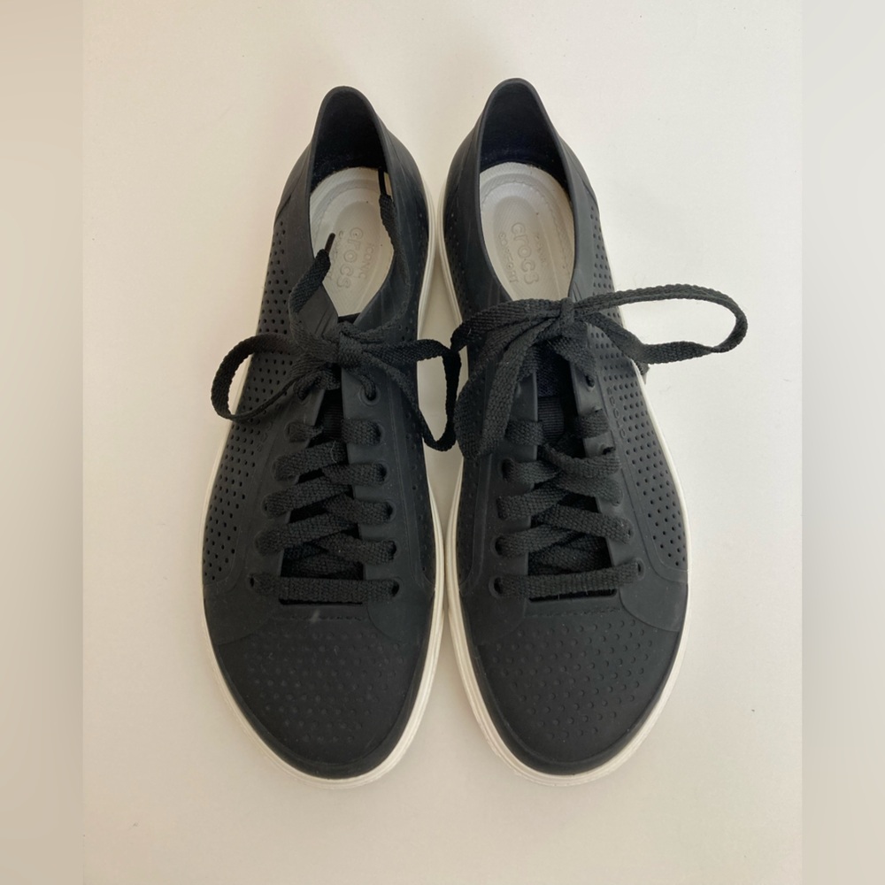 *Crocs Black Citilane Roka Court Comfort Size 9 Men’s Sneaker Shoes